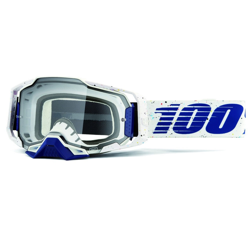 100% ARMEGA Solis motokrossz szemüveg átlátszó plexivel