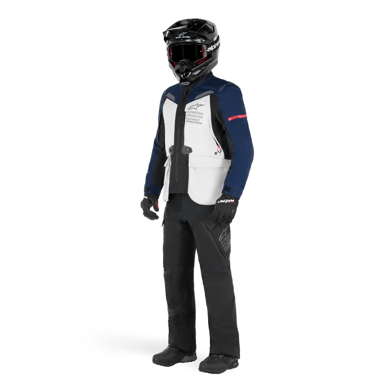Alpinestars ST-7 Gore-Tex kabát világosszürke-kék-fekete