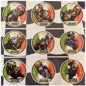 Valentino Rossi matricaszett