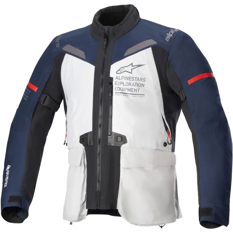 Alpinestars ST-7 Gore-Tex kabát világosszürke-kék-fekete