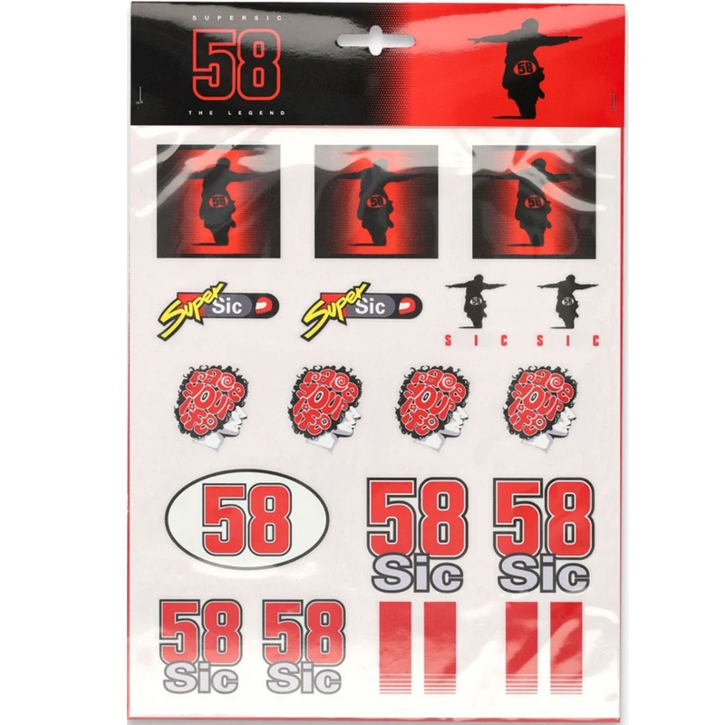 Marco Simoncelli A4 matricaszett