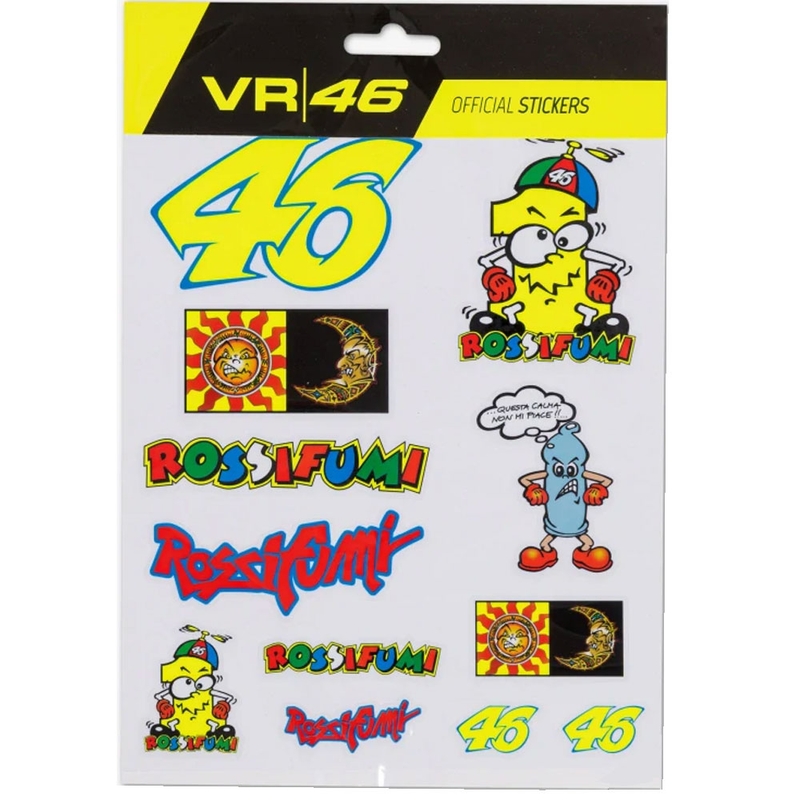 VR46 Valentino Rossi - Heritage matricaszett