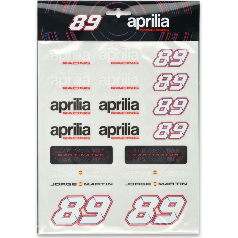 Jorge Martin – Aprilia A4 matricaszett