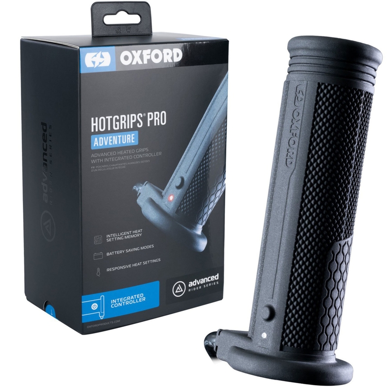 Oxford Hotgrips PRO Adventure fűthető markolatok beépített vezérléssel a markolaton belül