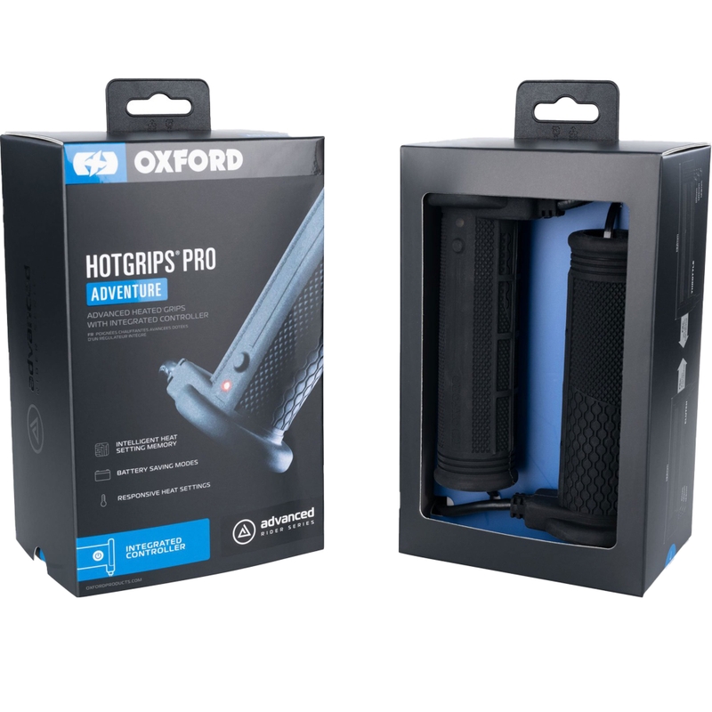 Oxford Hotgrips PRO Adventure fűthető markolatok beépített vezérléssel a markolaton belül