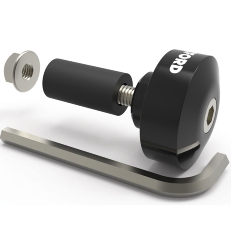 Oxford Bar Ends 1 kormányvég súlyok redukcióval fekete 1 pár