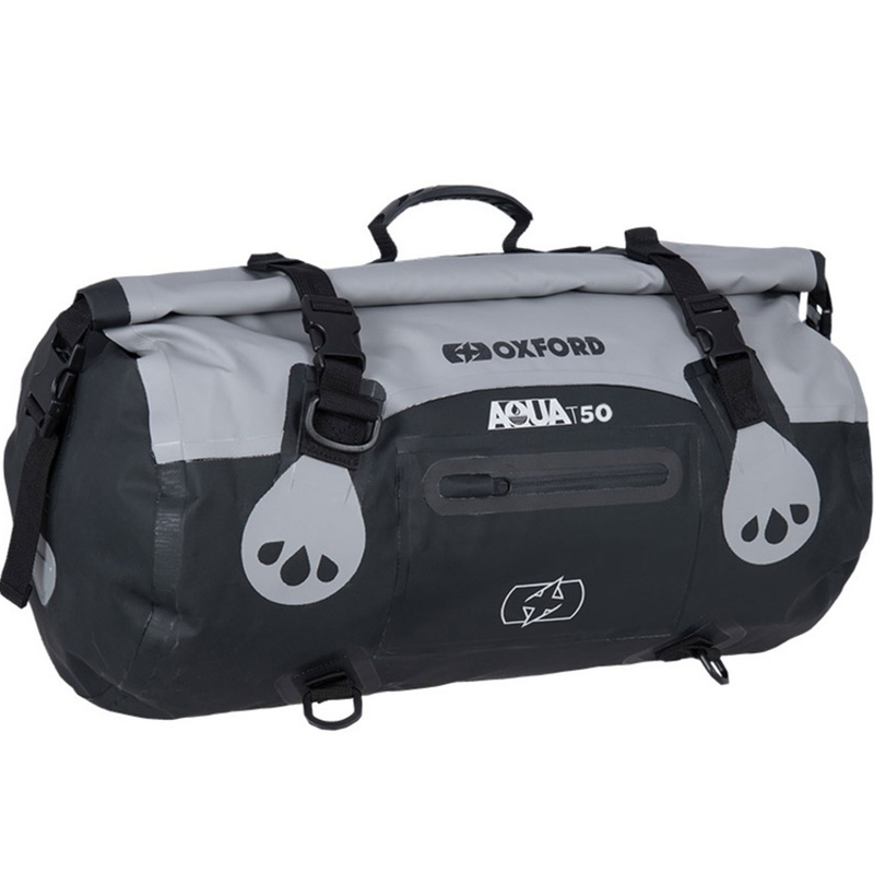 Oxford Aqua T-50 Roll Bag vízálló táska fekete-szürke 50 l