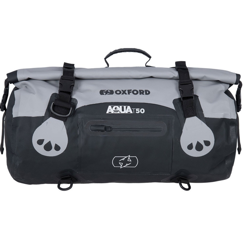 Oxford Aqua T-50 Roll Bag vízálló táska fekete-szürke 50 l