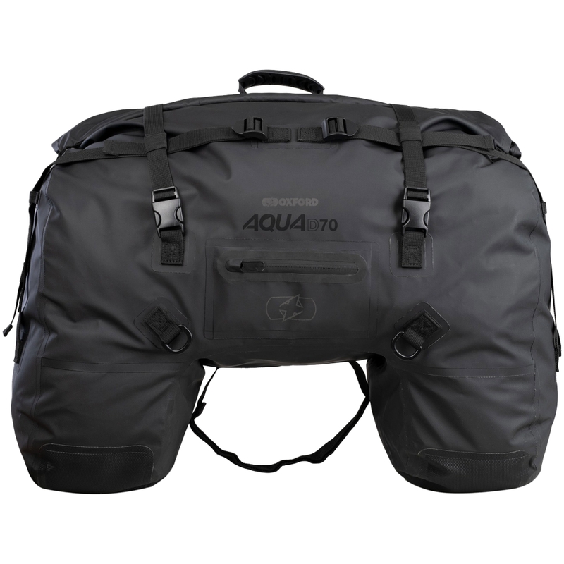Oxford Aqua D-70 hátsó nyeregtáska fekete