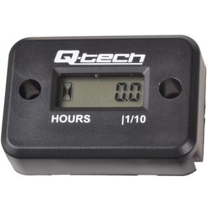 Q-TECH motoridő-mérő fekete