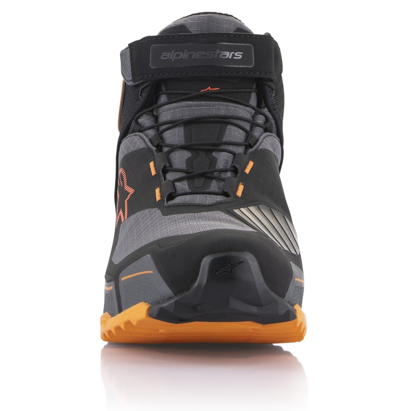 Alpinestars CR-X Drystar motoros cipő fekete-barna-narancssárga
