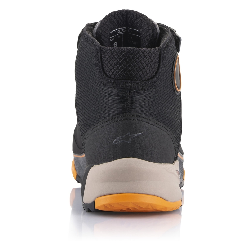 Alpinestars CR-X Drystar motoros cipő fekete-barna-narancssárga