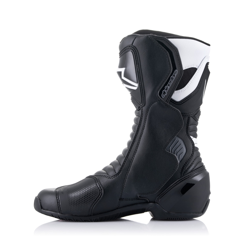 Alpinestars S-MX 6 motoros csizma fekete-fehér-szürke-piros