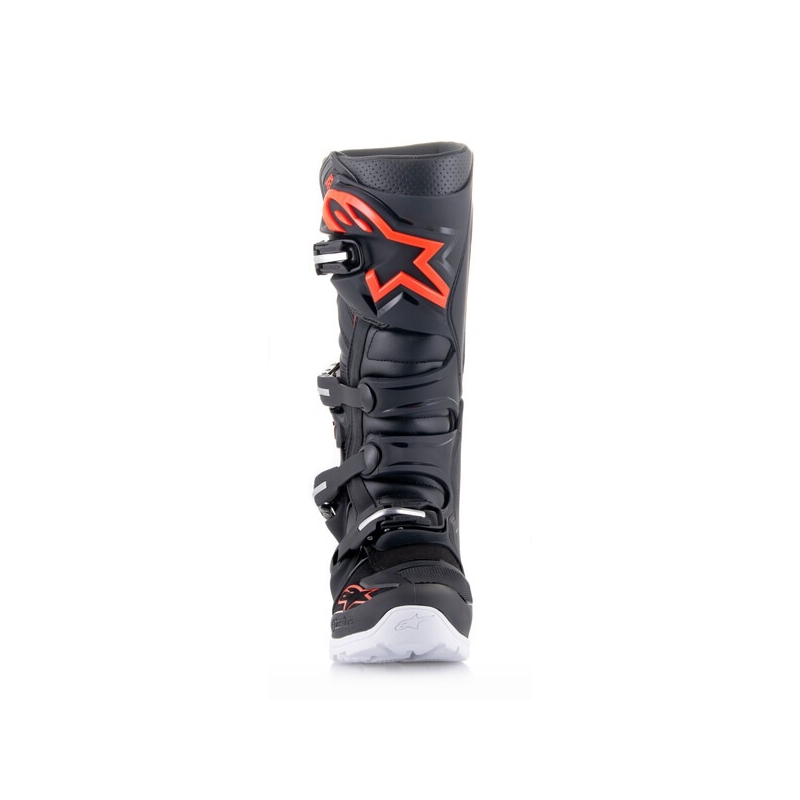 Alpinestars Tech 7 Enduro motokrossz csizma-fluo piros-fehér