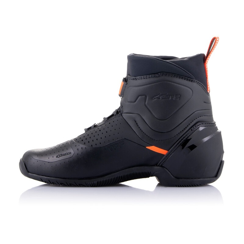 Alpinestars SP-2 motoros csizma fekete-fehér-fluo piros