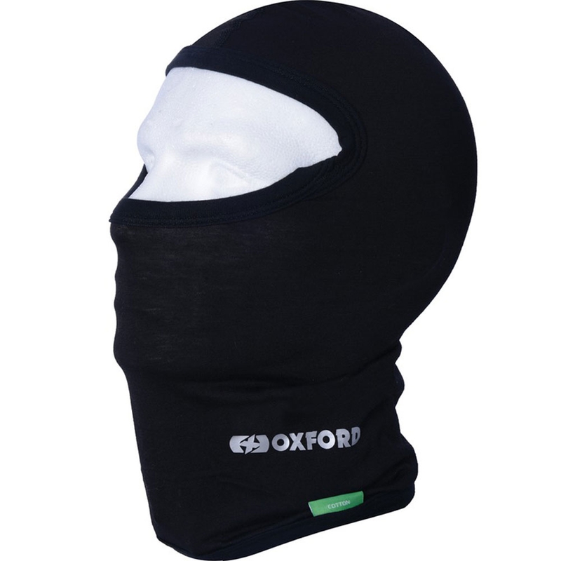 Oxford Balaclava pamut motoros maszk fekete