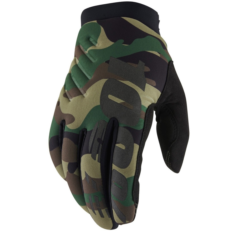 100% - USA BRISKER motokrossz kesztyű fekete-camo