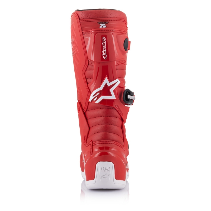Alpinestars TECH 7 S gyerek motocrossz csizma piros