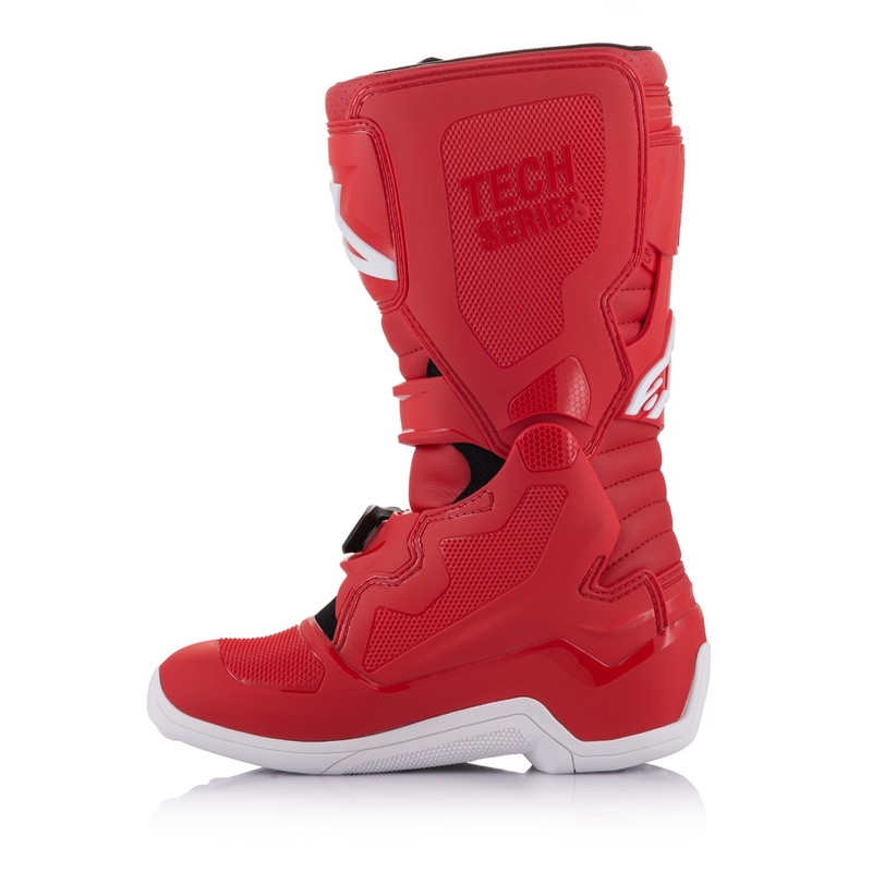 Alpinestars TECH 7 S gyerek motocrossz csizma piros