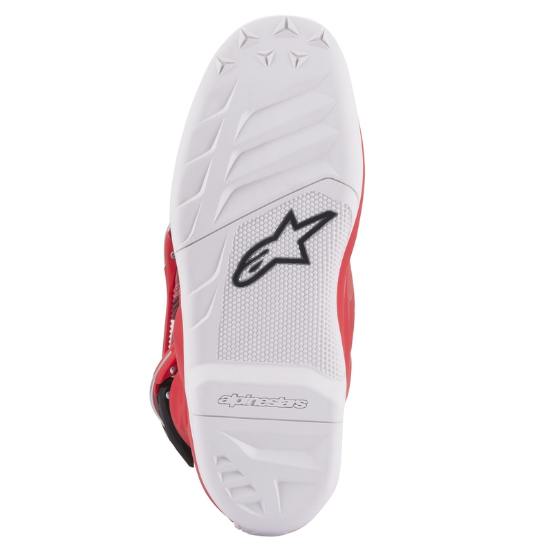 Alpinestars TECH 7 S gyerek motocrossz csizma piros