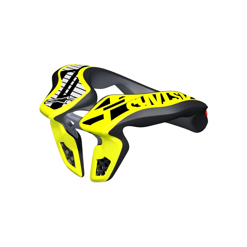 Alpinestars Neck Support Youth gyerek nyakprotektor fluo sárga-fekete