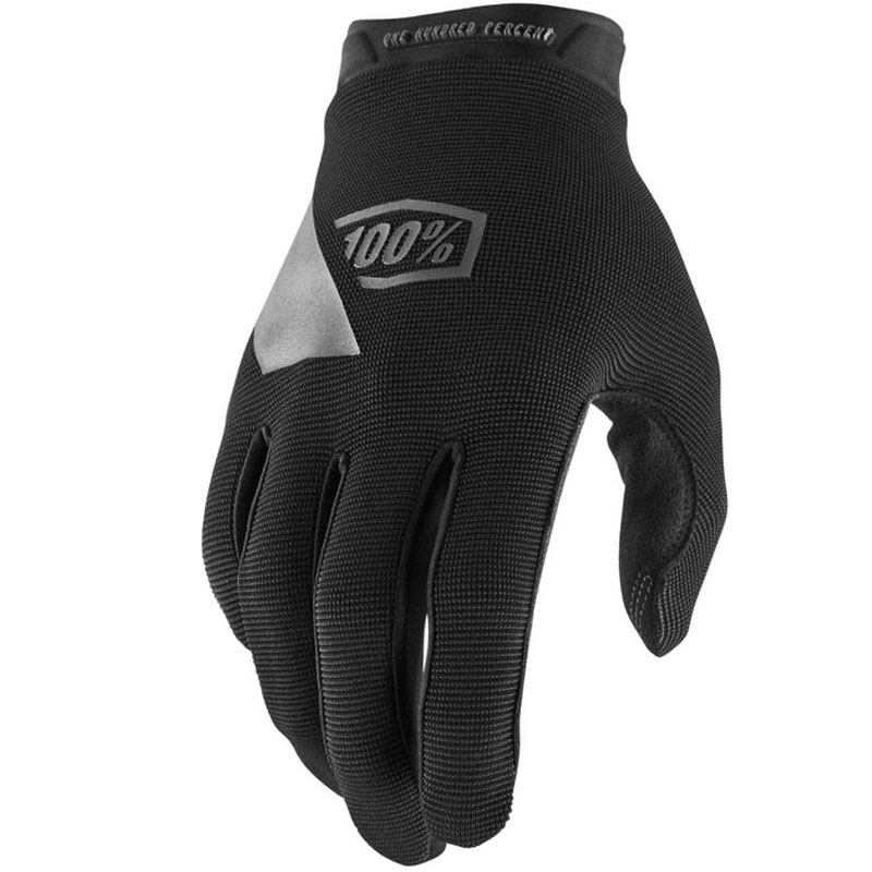100% RIDECAMP motokrossz kesztyű fekete