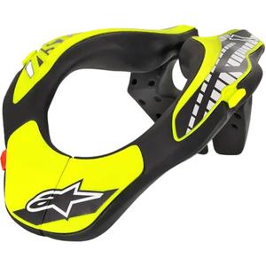 Dětský chránič krku Alpinestars Neck Support Youth žluto fluo/černý
