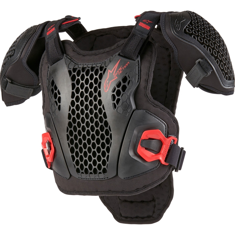 Alpinestars Bionic Action Youth Chest gyerek testprotektor fekete-piros
