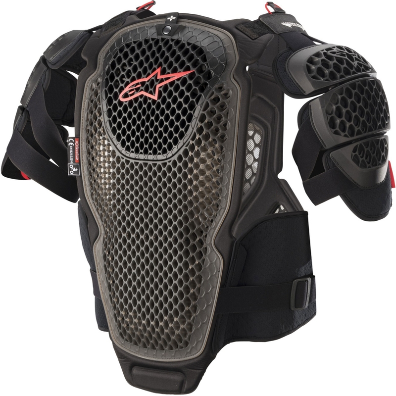 Alpinestars A-6 testprotektor fekete-antracit-piros