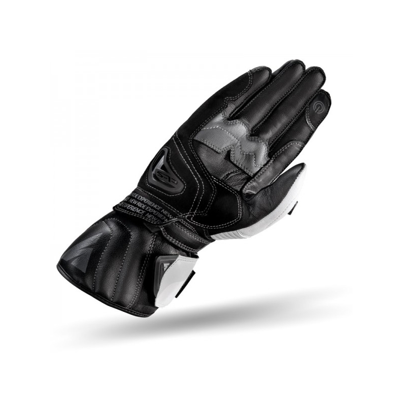 Shima STR-2 motoros kesztyű fehér-fekete