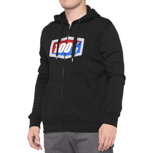 Mikina 100% - USA OFFICIAL černá