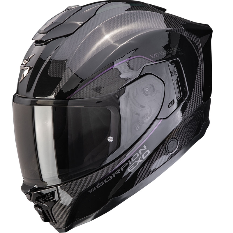 Scorpion EXO-1500 Carbon Air Mundi zárt motoros bukósisak fekete-kaméleon
