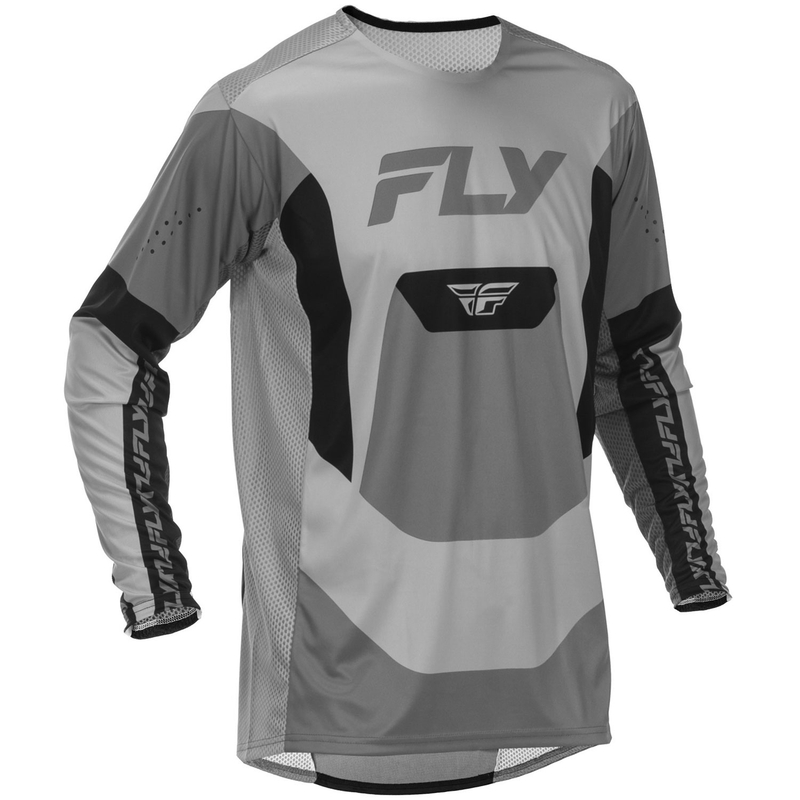 FLY Racing Lite motokrossz mez szürke-fekete