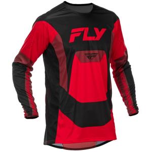 Motokrosový dres FLY Racing Lite černo-červený II