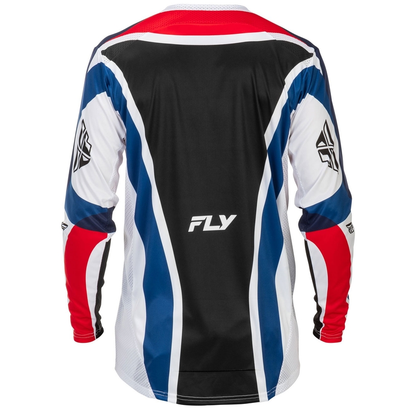 FLY Racing Lite USA motokrossz mez piros-fehér-kék