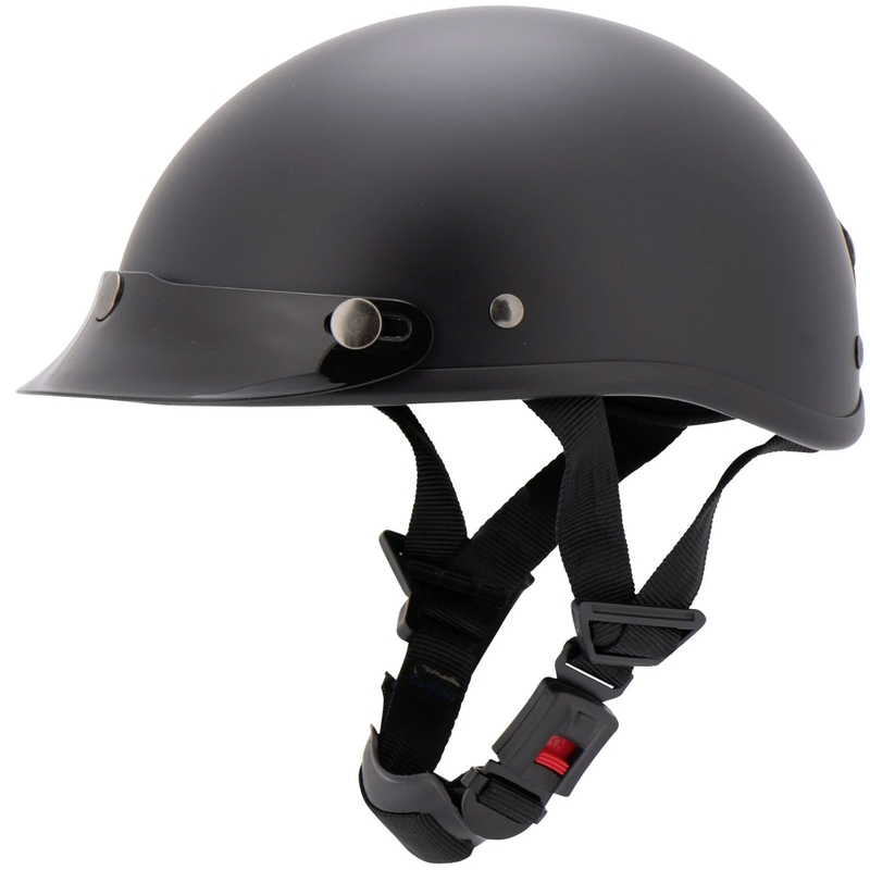 Louis Braincap motoros sisak fekete