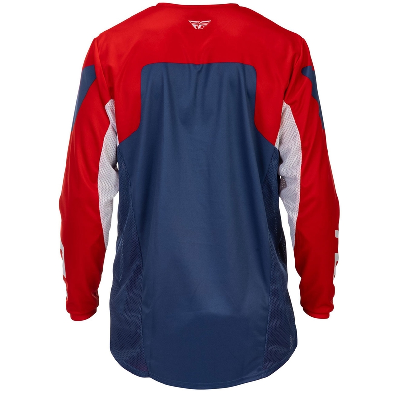FLY Racing Kinetic USA motokrossz mez piros-fehér-kék