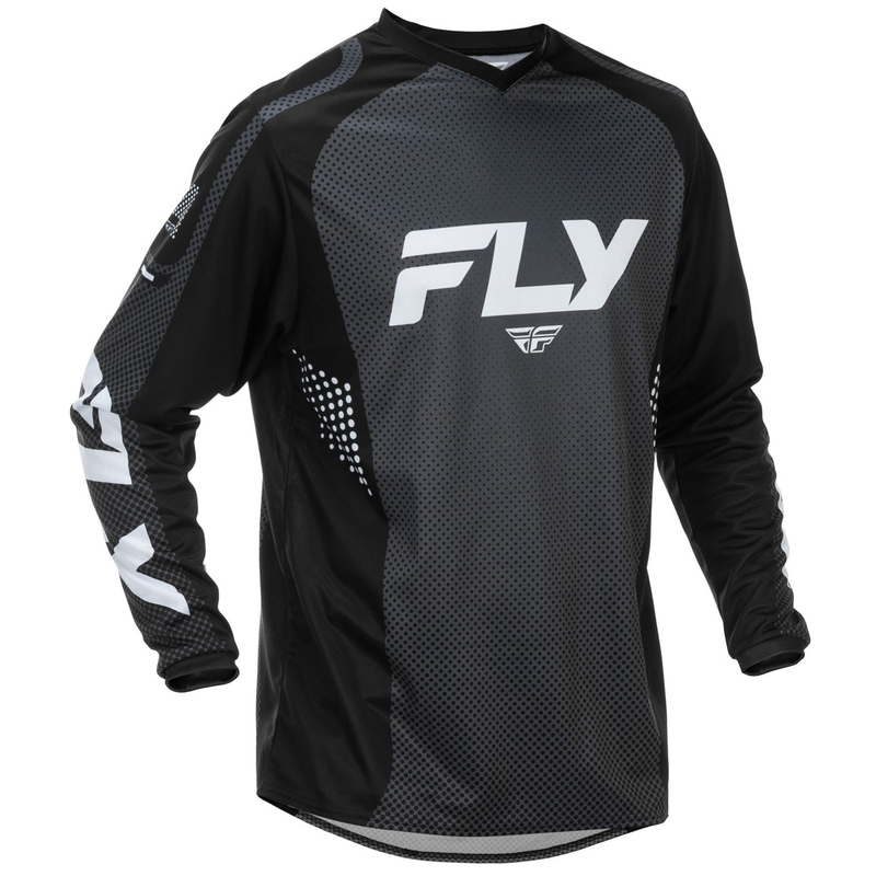 FLY Racing F-16 motokrossz mez fekete-fehér