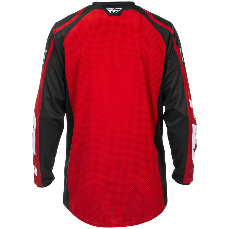 FLY Racing F-16 motokrossz mez piros-fekete-fehér