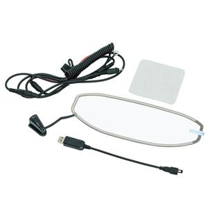 Elektricky vyhřívané plexi pro helmy na motorku LS2 čiré