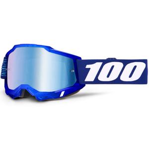 100% Accuri 2 2028 motokrossz szemüveg kék plexivel