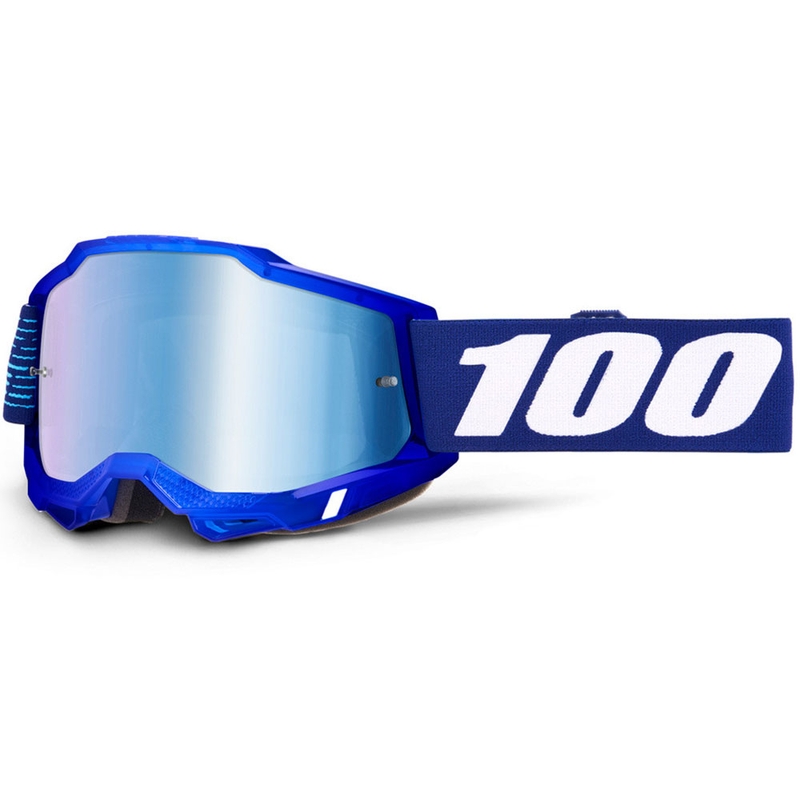 100% Accuri 2 2028 motokrossz szemüveg kék plexivel