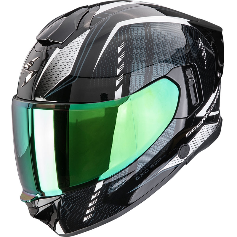 Scorpion EXO-530 Air Theras zárt motoros bukósisak fekete-gyöngyház-fehér