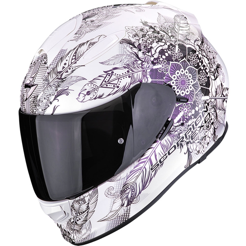 Scorpion EXO-491 Dream zárt motoros bukósisak fehér kaméleon
