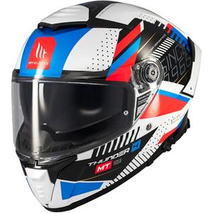 MT Thunder 4 SV Luminence zárt motoros bukósisak kék