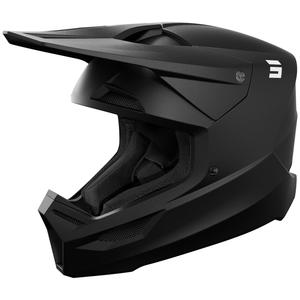 Motokrosová helma Shot Furious Solid matná černá