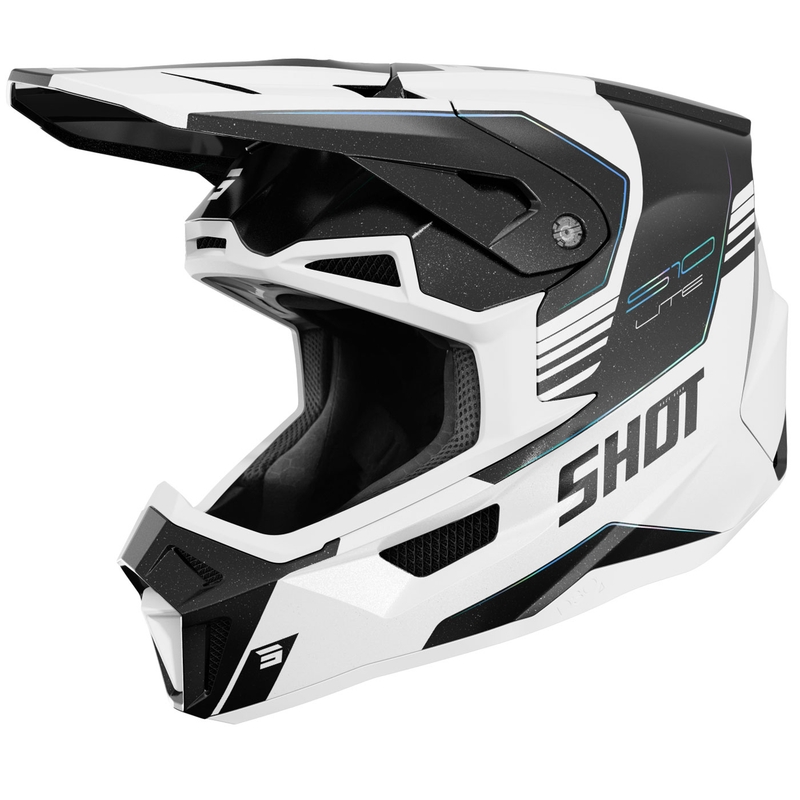 Shot Lite S10 motokrossz bukósisak holografikus gyöngyház