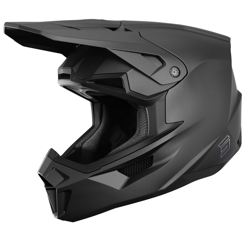 Shot Lite Solid motokrossz bukósisak matt fekete