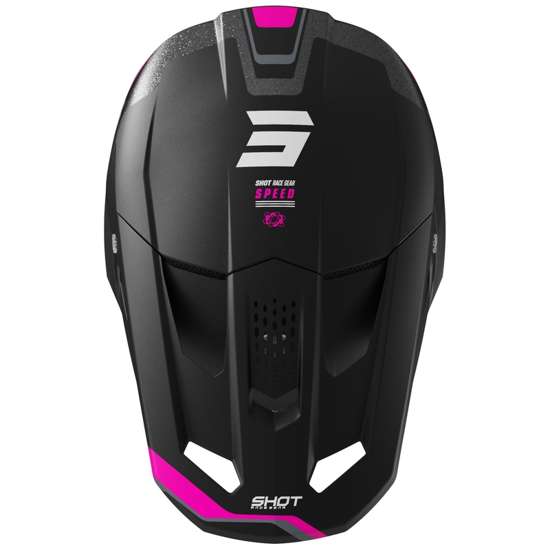 Shot Speed Atomic motokrossz bukósisak matt rózsaszín