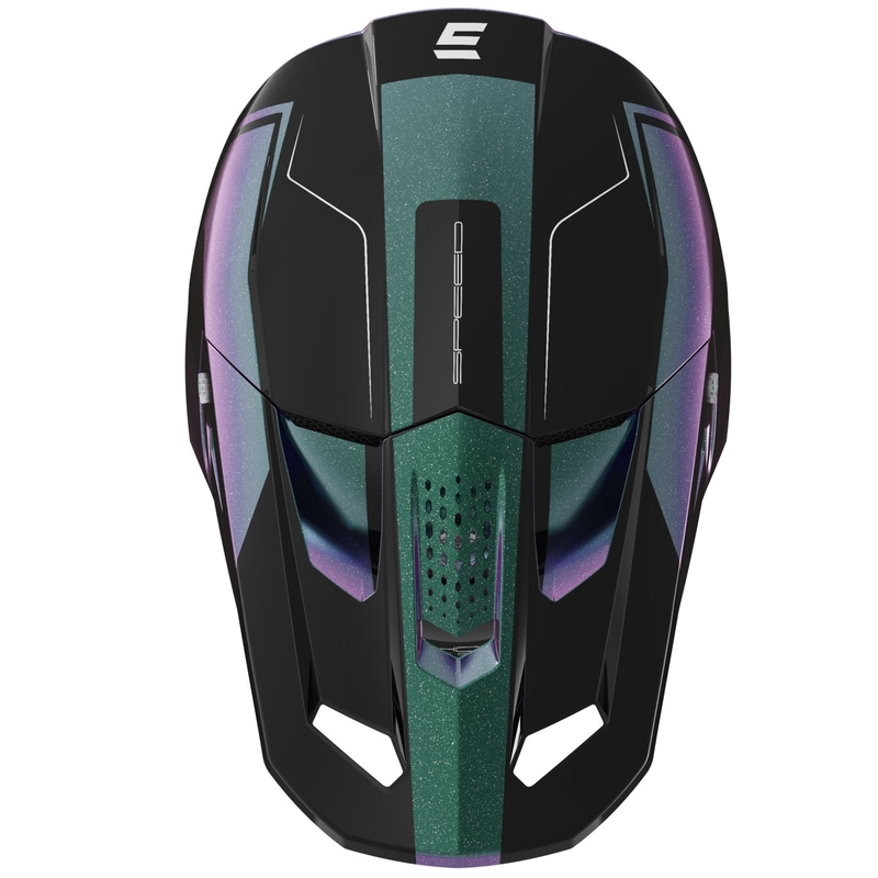 Shot Speed Fury motokrossz bukósisak fényes cameleon